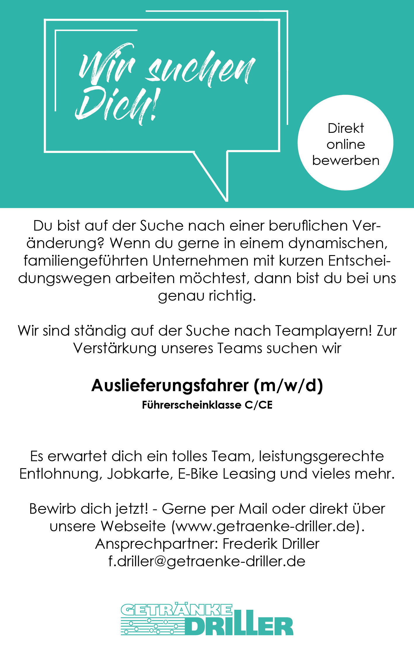 Auslieferungsfahrer